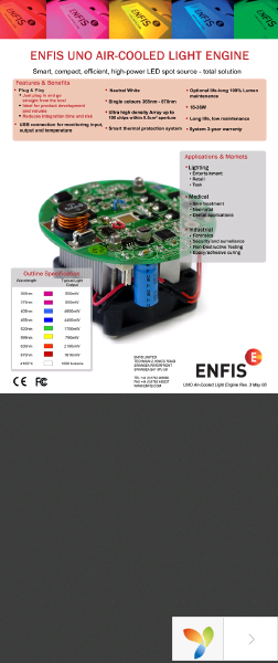 ENFIS UNO AIR LIGHT ENGINE WHITE Page 1